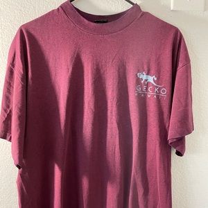 Gecko Hawaii tee